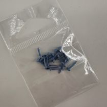 15 MINI BRADS 2MM BLEU CIEL