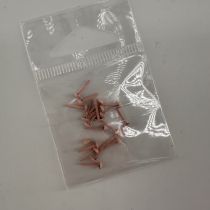 15 MINI BRADS 2MM SAUMON