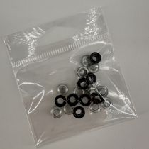 20 OEILLETS 8MM NOIR