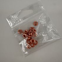 20 OEILLETS 8MM ROSE GOLD