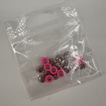 20 OEILLETS 8MM ROSE VIF