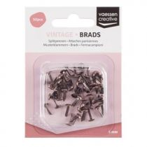 50 BRADS 5MM Bronze