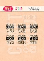 Clear Stamp mini cameras set 2