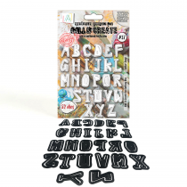 DI-037 - Die-Cutting Die Set - Letter Soup - AALL and Create