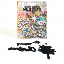 DI-063 - Die-Cutting Die Set - Season\'s Cheer - AALL and Create