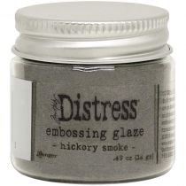 DISTRESS EMBOSSING GLAZE - Hickory Smoke