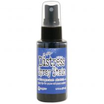 Encre Distress Spray Stain - bleu - blueprint sketch