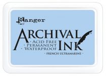 ENCRE RANGER ARCHIVAL BLEU - FRENCH ULTRAMARINE