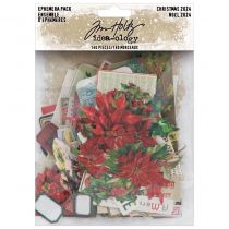 Idea-Ology Ephemera Pack 140/Pkg Christmas 2024