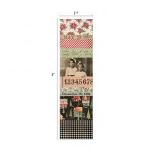 Idea-Ology LARGE COLLAGE STRIPS 24 PIECES CHRISTMAS 2024