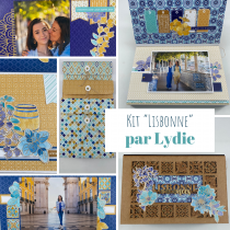 KIT ALBUM DE VOYAGE LISBONNE PAR LYDIE