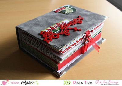 Tuto Scrapbooking  Réaliser son intercalaire du mois de Décembre par Scrap  L'iz ! 