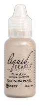 Liquid Pearls Dimensional Pearlescent Paint .5oz Platinium Pearl