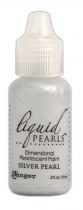 Liquid Pearls Dimensional Pearlescent Paint .5oz silver pearl