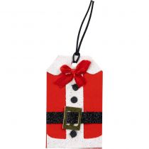 Little Birdie Christmas Gift Tag 10/Pkg Santa Jacket