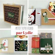 MINI TUTORIEL VIDEO ALBUM DE NOEL PAR LYDIE