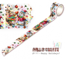 MT-111 - Masking Tape - Hoppy Holidays! - AALL and Create