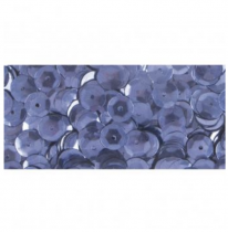 SEQUINS BOMBES 6 MM BLEU MOYEN