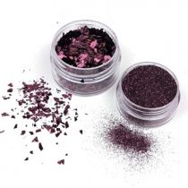 Set de paillettes bordeaux