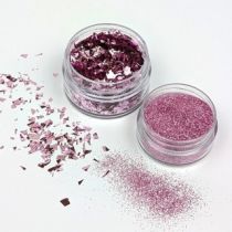 Set de paillettes rose