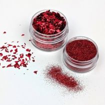 Set de paillettes rouge