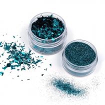 Set de paillettes turquoise