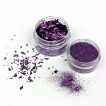 Set de paillettes violet