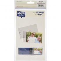 Simple Stories Sn@p! Pocket Pages For 4\ X6\  Flipbooks 10/Pkg