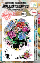 Tampon Clear - 1177 - Roses In Bloom - AALL and Create