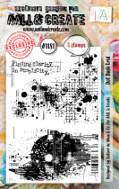 Tampon Clear - 1181 - Dot Dash Grid - AALL and Create