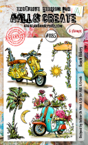 Tampon Clear - 1185 - Beach Bikers - AALL and Create