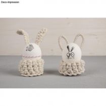 Tampon Transparent Famille de lapins