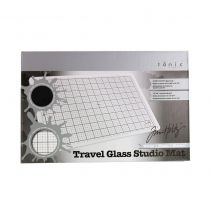 TAPIS EN VERRE DE VOYAGE TIM HOLTZ